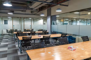 3 Person Coworking Desk
