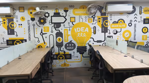 1 Person Coworking Desk