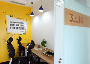 1 Person Coworking Desk