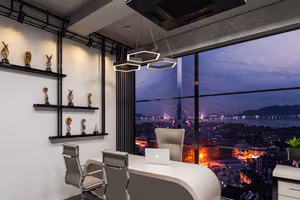 10 Person Coworking Desk