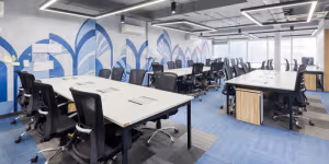 4 Person Coworking Desk