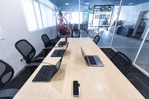 3 Person Coworking Desk