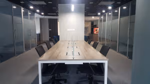 3 Person Coworking Desk