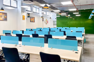 5 Person Coworking Desk