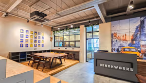 1 Person Coworking Desk