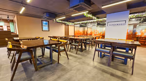 3 Person Coworking Desk