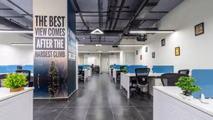3 Person Coworking Desk