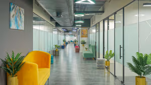 2 Person Coworking Desk