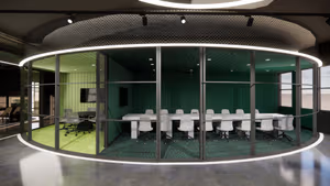 2 Person Private Office