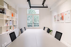 3 Person Coworking Desk