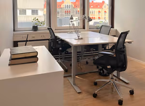 2 Person Coworking Desk