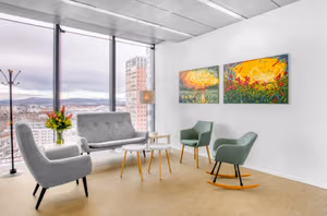 5 Person Coworking Desk