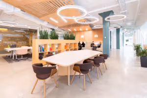 10 Person Coworking Desk