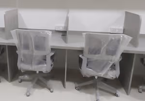 4 Person Coworking Desk