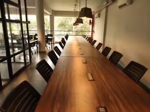 3 Person Coworking Desk