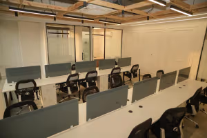 3 Person Coworking Desk