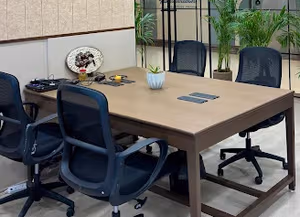 3 Person Coworking Desk