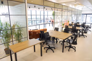 3 Person Coworking Desk
