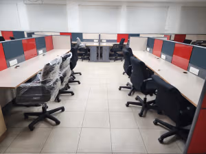 3 Person Coworking Desk