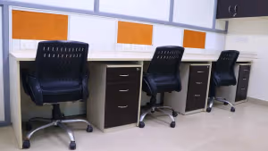 7 Person Coworking Desk