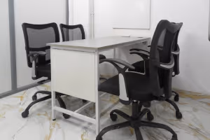 3 Person Coworking Desk