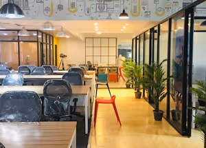 3 Person Coworking Desk