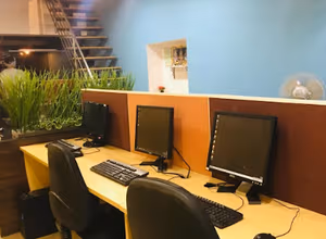 1 Person Coworking Desk