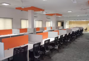 3 Person Coworking Desk