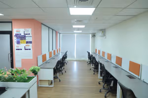 4 Person Coworking Desk