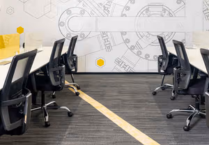 50 Person Private Office