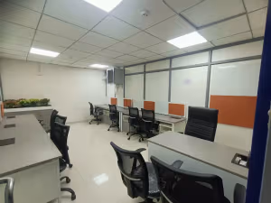 3 Person Coworking Desk