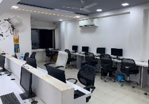 3 Person Coworking Desk