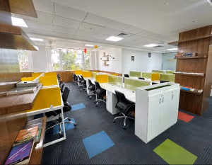 11 Person Coworking Desk