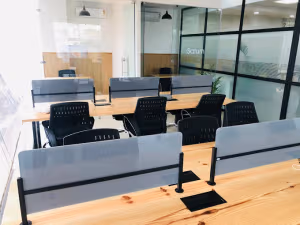 5 Person Coworking Desk