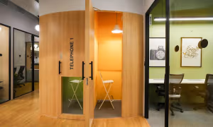 3 Person Coworking Desk