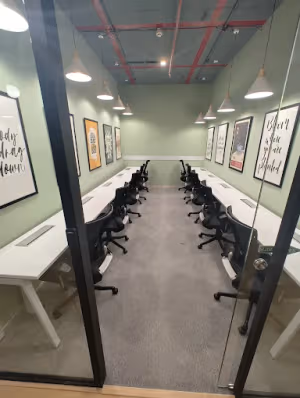 5 Person Coworking Desk