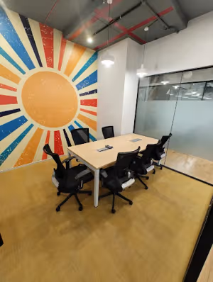 4 Person Coworking Desk