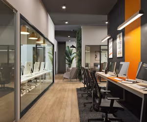 2 Person Coworking Desk