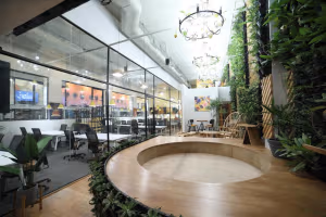 4 Person Coworking Desk