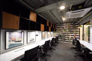 3 Person Coworking Desk