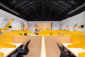1 Person Coworking Desk