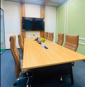 5 Person Coworking Desk