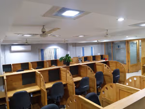 3 Person Coworking Desk