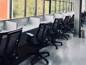 3 Person Coworking Desk