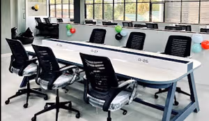 2 Person Coworking Desk