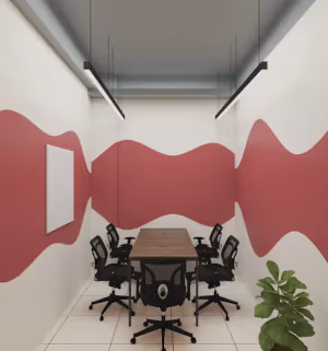 4 Person Coworking Desk