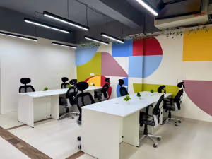 6 Person Coworking Desk