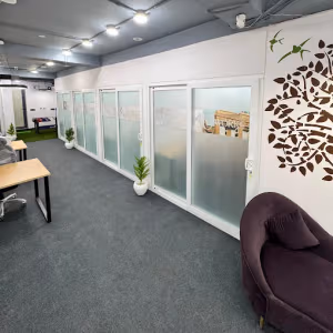 5 Person Coworking Desk