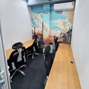 1 Person Coworking Desk