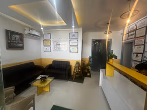 3 Person Coworking Desk